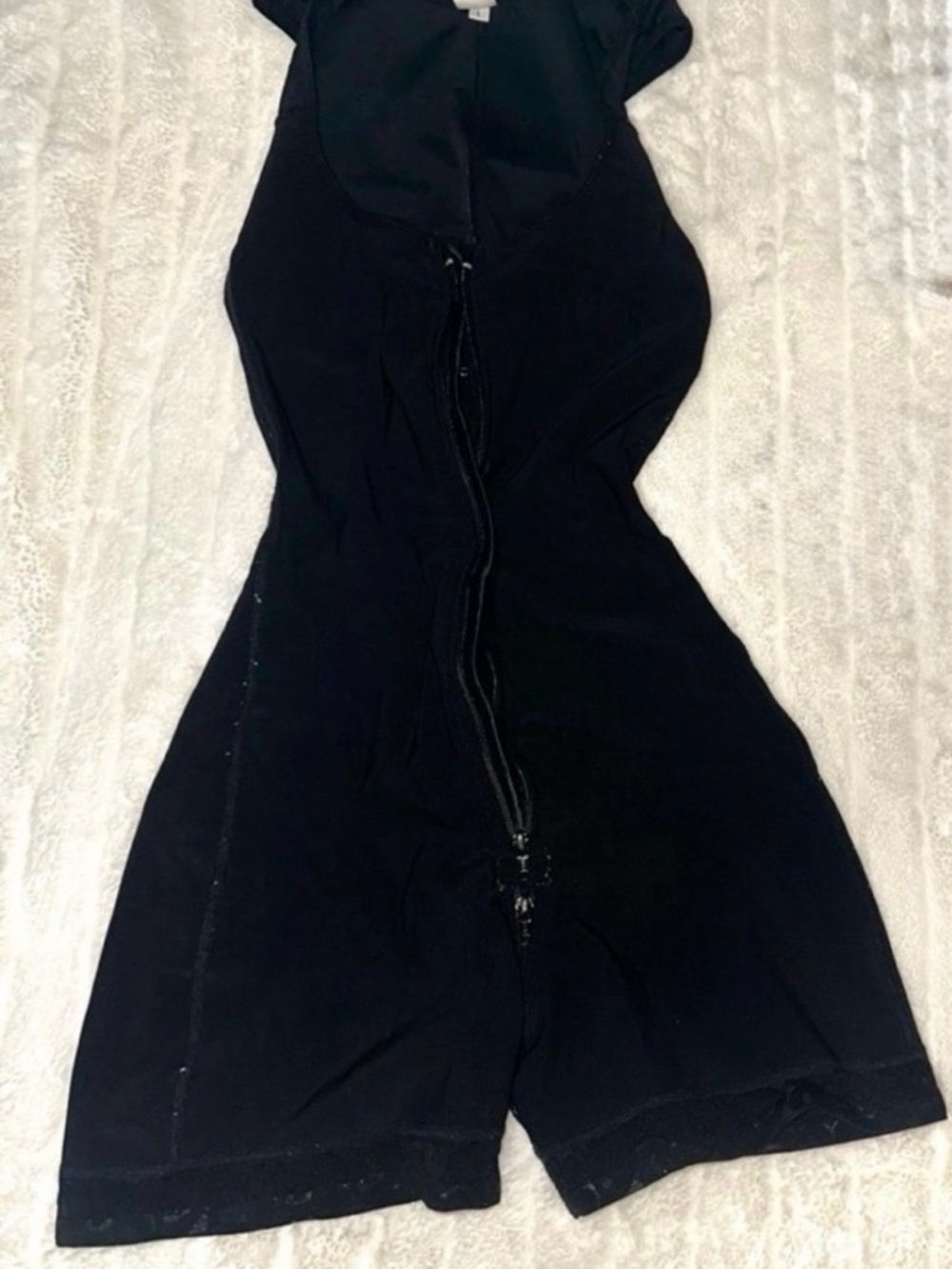 Shapewear Body Suit with chin lipo faja in Black lipo/tt faja stage one